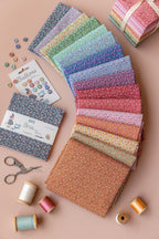 Fabric Brie Gray Tilda Basics Quilting Cotton TIL130187 Continuous Yardage Coordinates with Flannel Fast Shipping