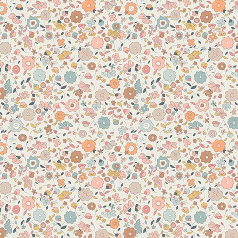 Small & Sweet Pastel in flannel from the Gayle Lorraine Collection, designed by Elizabeth Chappell for Art Gallery Fabrics (Half Yard/Yard)