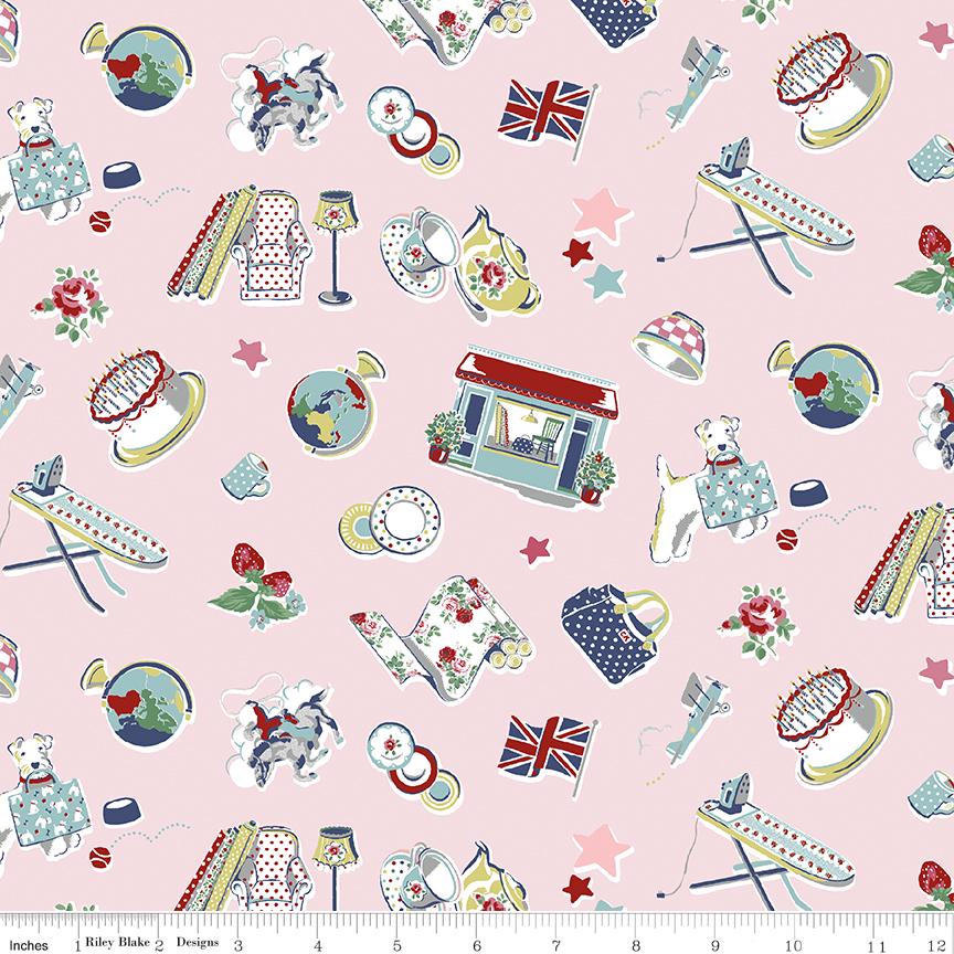 Cath Kidston® Signature Collection Fat Quarter Bundle, 24 Pcs.