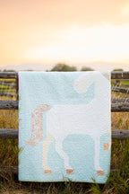 Little Posies Unicorn Garden Quilt Kit  Riley Blake Designs  Apples & Beavers Pattern  KT-18320