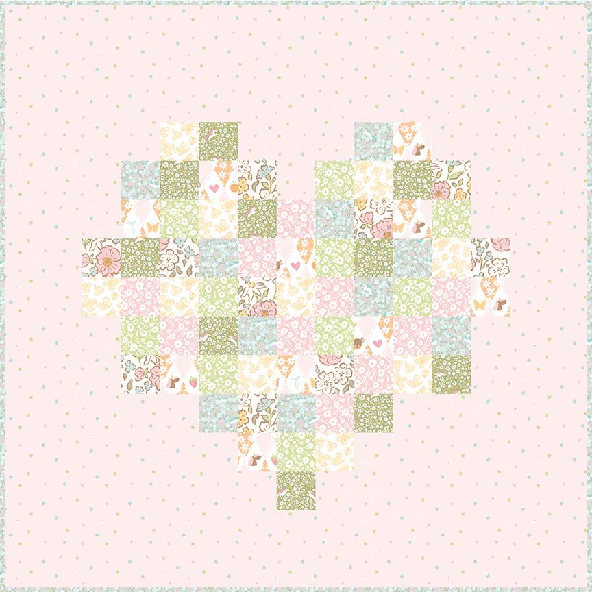 Little Posies Ditsy Pink by Riley Blake Designs Quilting Cotton