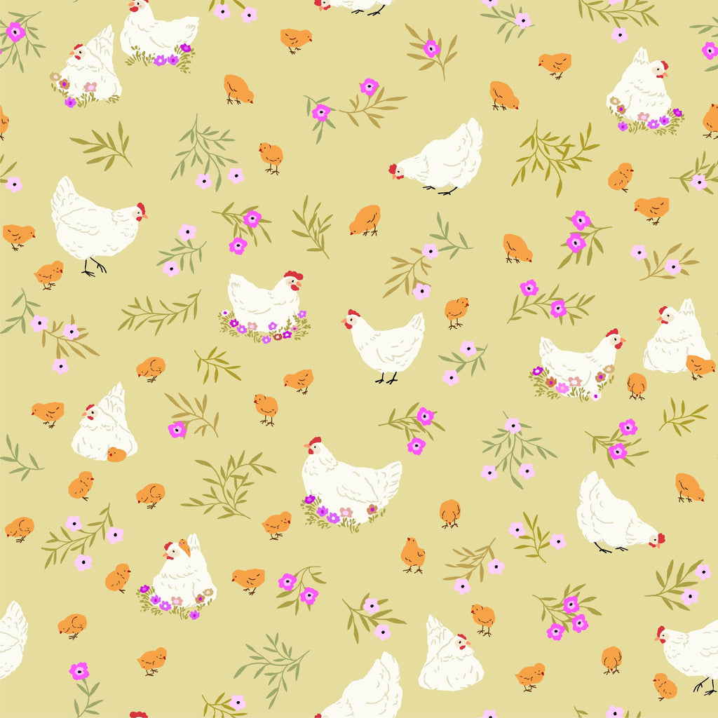 Primrose & Parsley Fat Quarter Bundle by Michal Marko for Poppie Cotton Fruit Floral Baby Goats Quilting Cotton Fabric