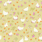 Primrose & Parsley Fat Quarter Bundle by Michal Marko for Poppie Cotton Fruit Floral Baby Goats Quilting Cotton Fabric